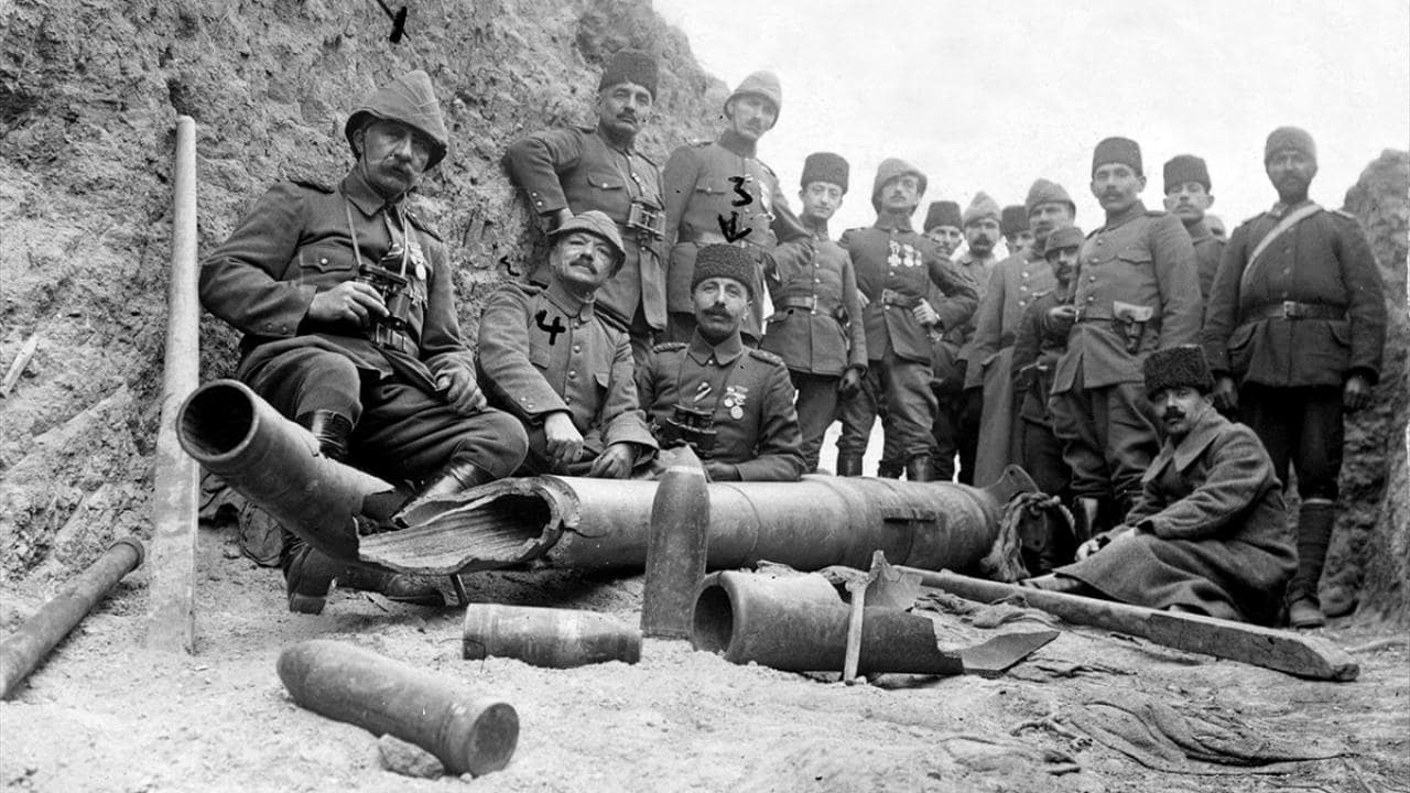 Çanakkale Savaşı'nı yeniden yaşatan inanılmaz fotoğraflar