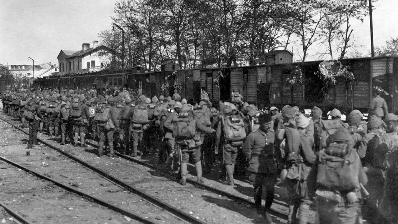 Çanakkale Savaşı'nı yeniden yaşatan inanılmaz fotoğraflar