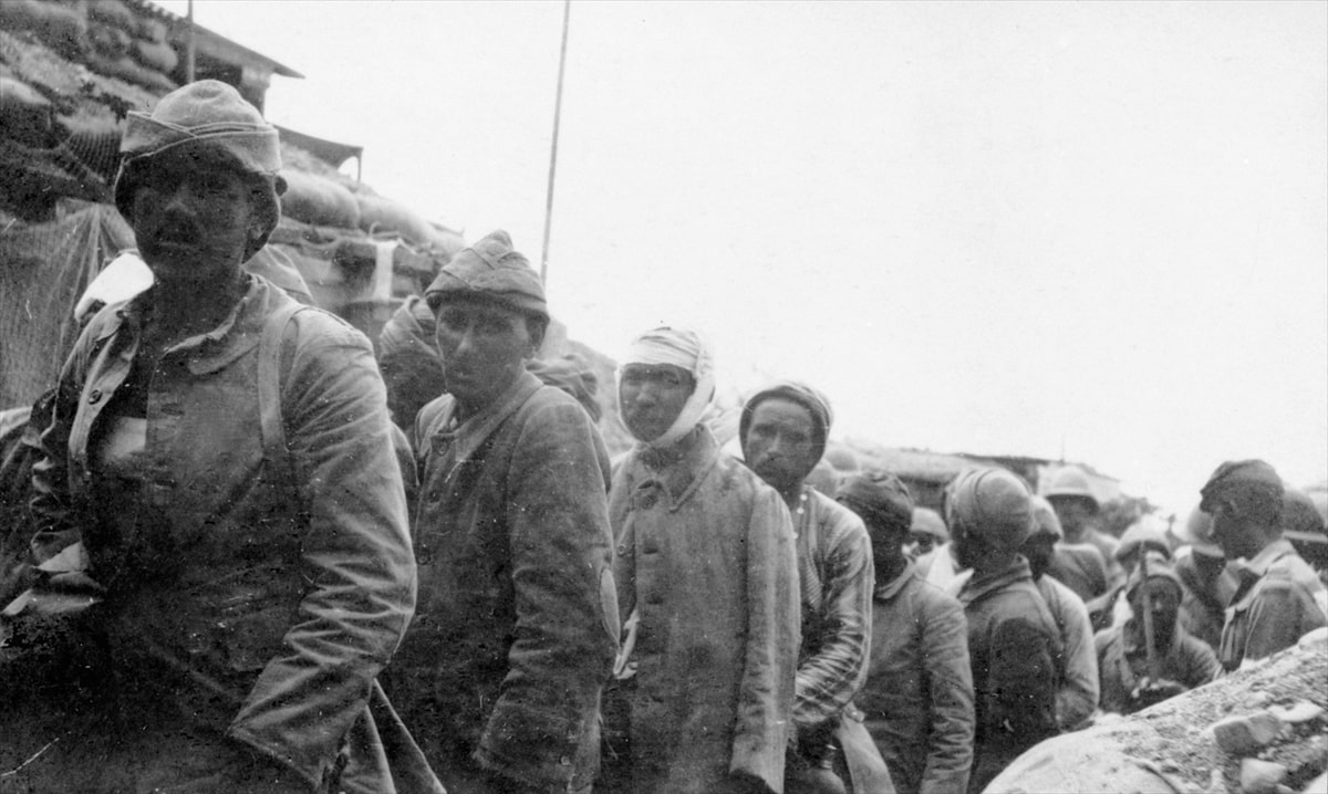 Çanakkale Savaşı'nı yeniden yaşatan inanılmaz fotoğraflar