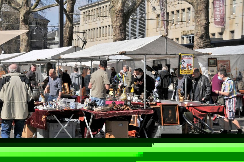 Köln ve Köln Bitpazarından fotoğraflar
