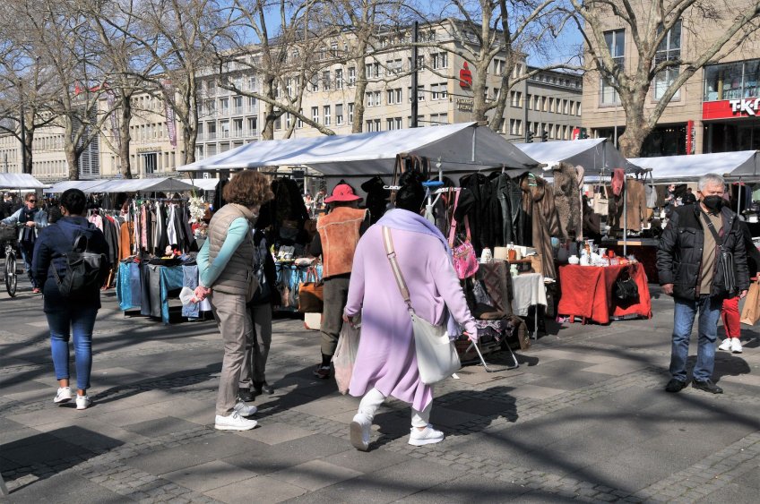 Köln ve Köln Bitpazarından fotoğraflar