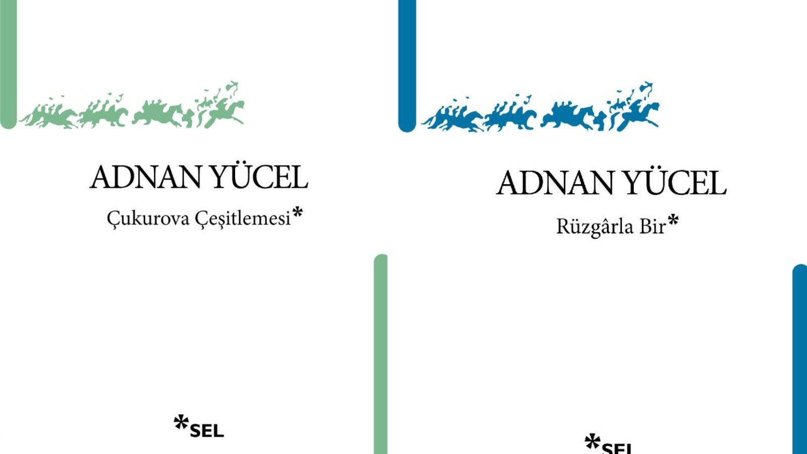 Sel Yayıncılık'ta Adnan Yücel'den iki kitap daha