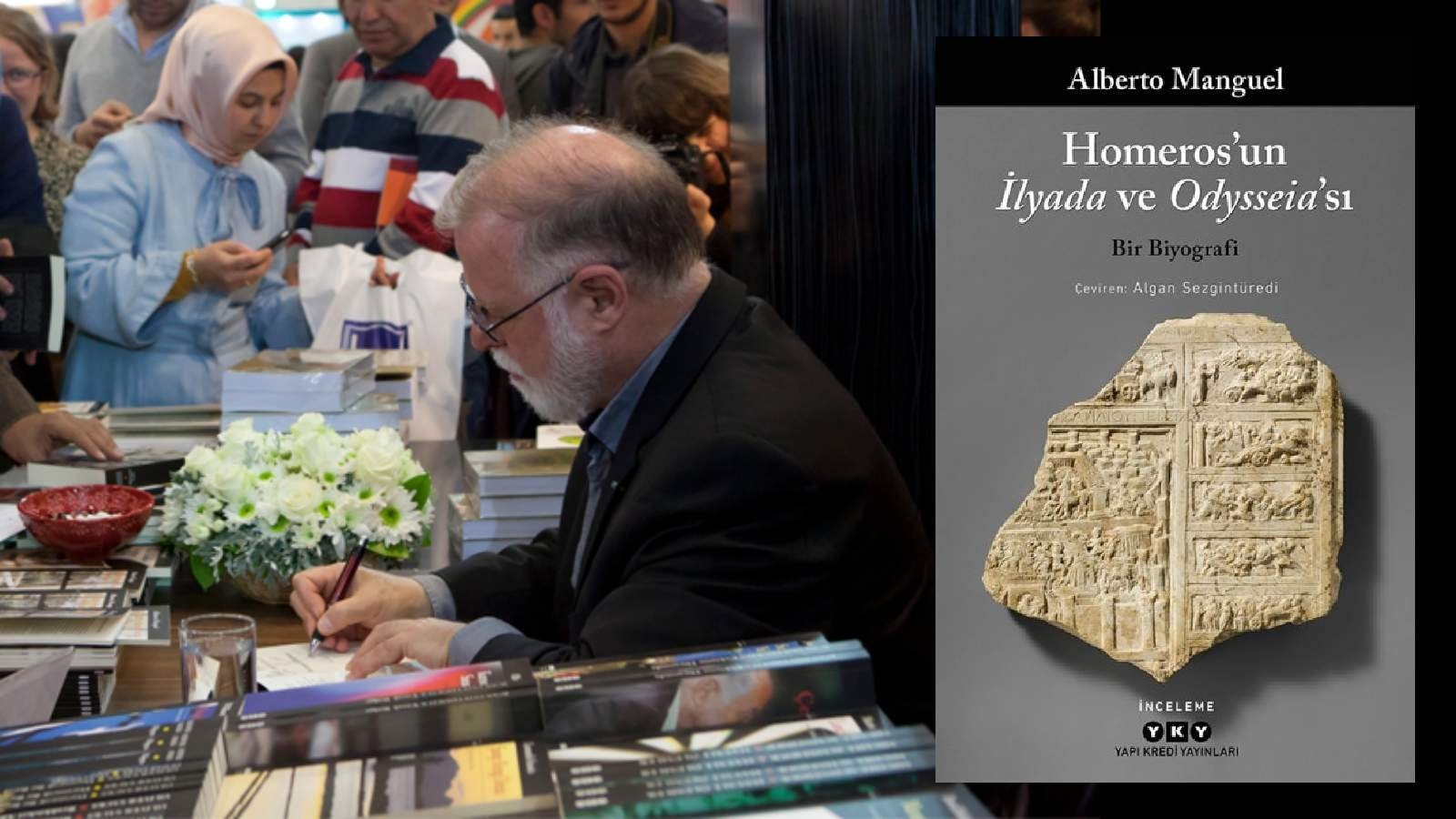 Alberto Manguel İstanbul'da Homeros'u anlatacak