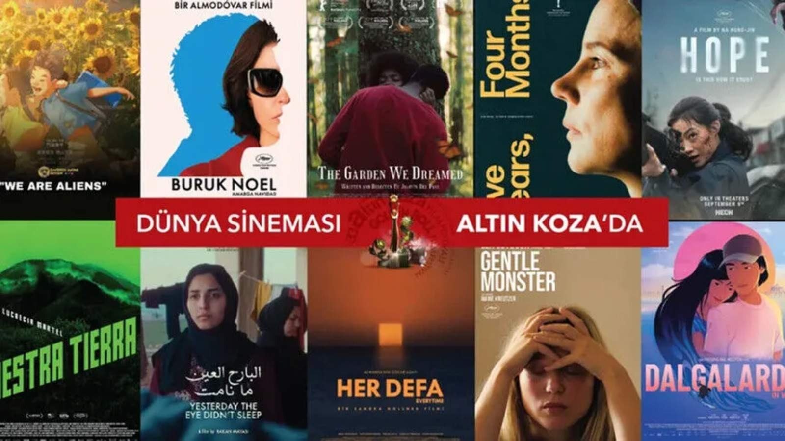 Uluslararası Adana Altın Koza Film Festivali'nde dünya sinemasından 26 film var