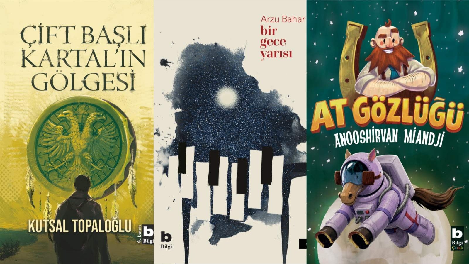 Bilgi Yayınevi'nden üç yeni kitap