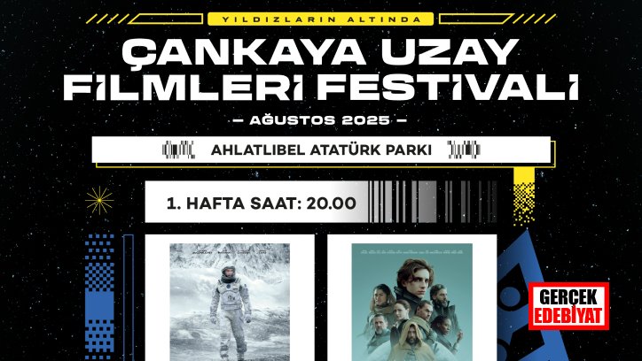 Çankaya'da uzay filmleri festivali başlıyor