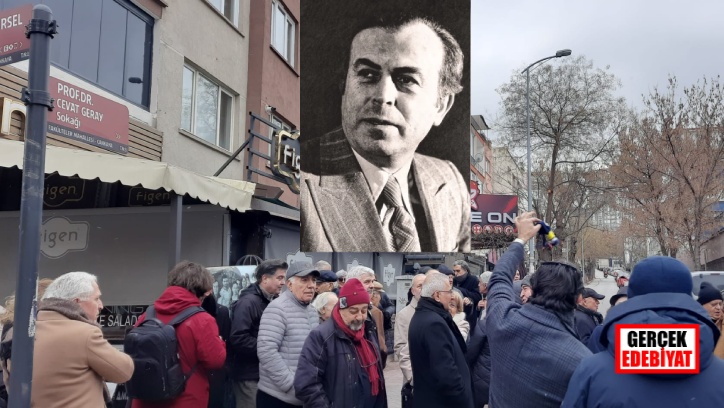 Cevat Geray Sokağı törenle açıldı