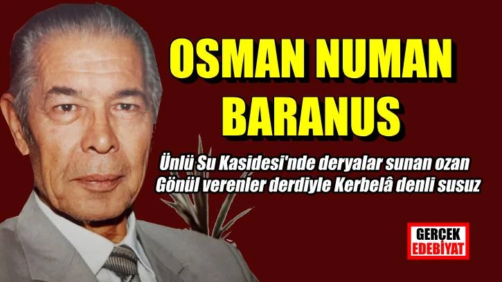 Fuzuli’ye kaside / Osman Numan Baranus