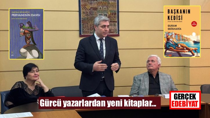 Gürcü şair Makvala Gonashvili ve yazar Guram Odisharia Ankara’daydı