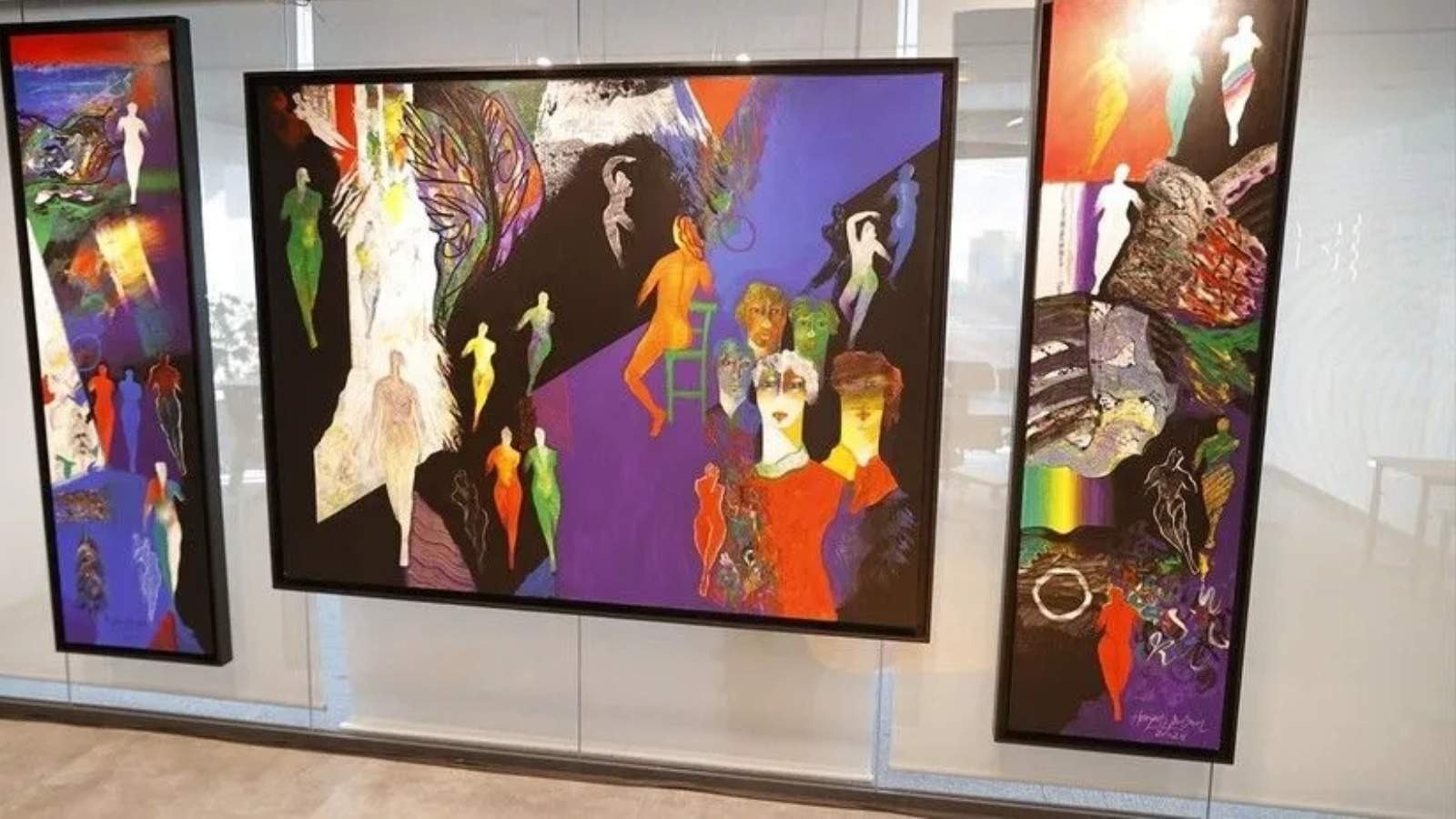 Ressam Hayati Misman'ın sergisi