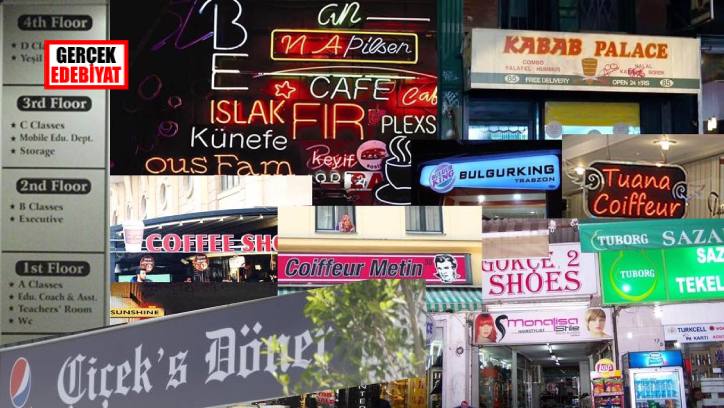 İngilizce tabela çılgınlığına ünlü yazardan isyan