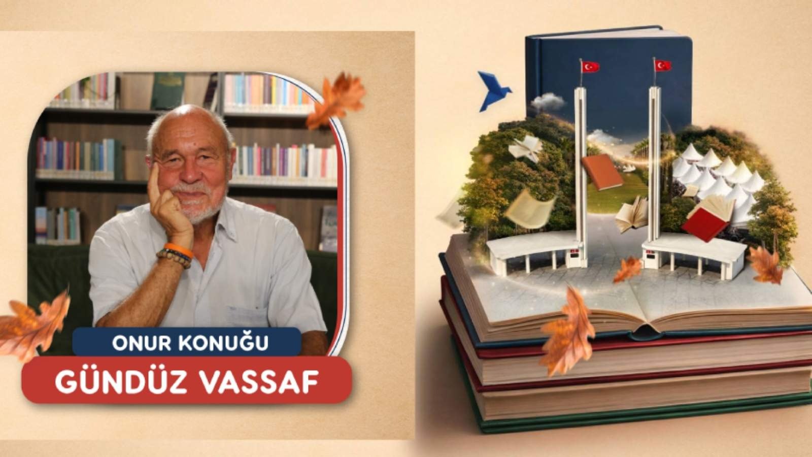 8. İzmir Kitap Fuarı'nın Onur Konuğu Gündüz Vassaf