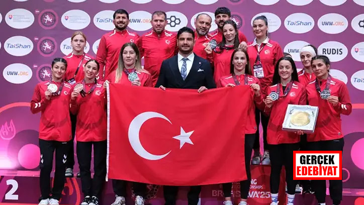 Kadın güreşçilerimiz Avrupa ikincisi