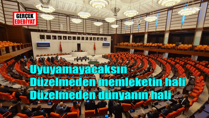 Meclis salonlarında Melih Cevdet Anday şiiri okundu