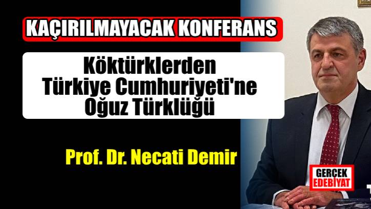 Prof. Necati Demir Türgiş Devleti ve Oğuz Yabgu Devleti'ni anlatacak