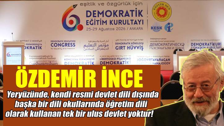 Özdemir İnce’den Eğitim-Sen’e çok ağır yazı