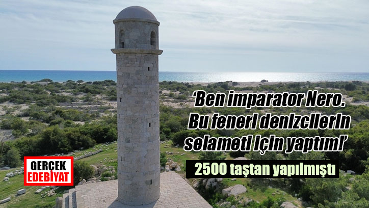 İki bin yıllık antik deniz feneri onarıldı