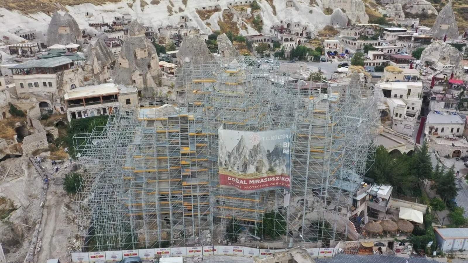 Peribacalarında restorasyon çalışmaları  