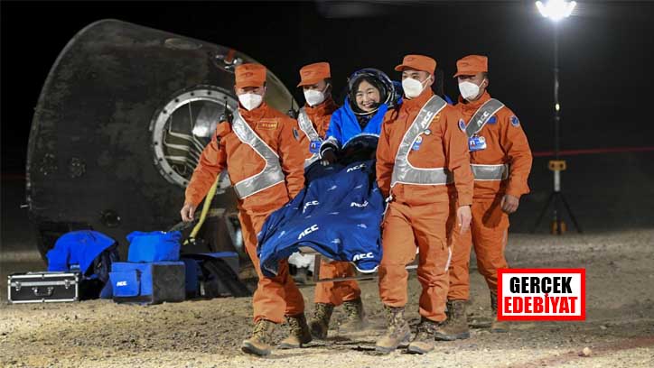 Çin'in uzay istasyonunda 6 aydır görev yapan taykonot ekibi Dünya'ya döndü
