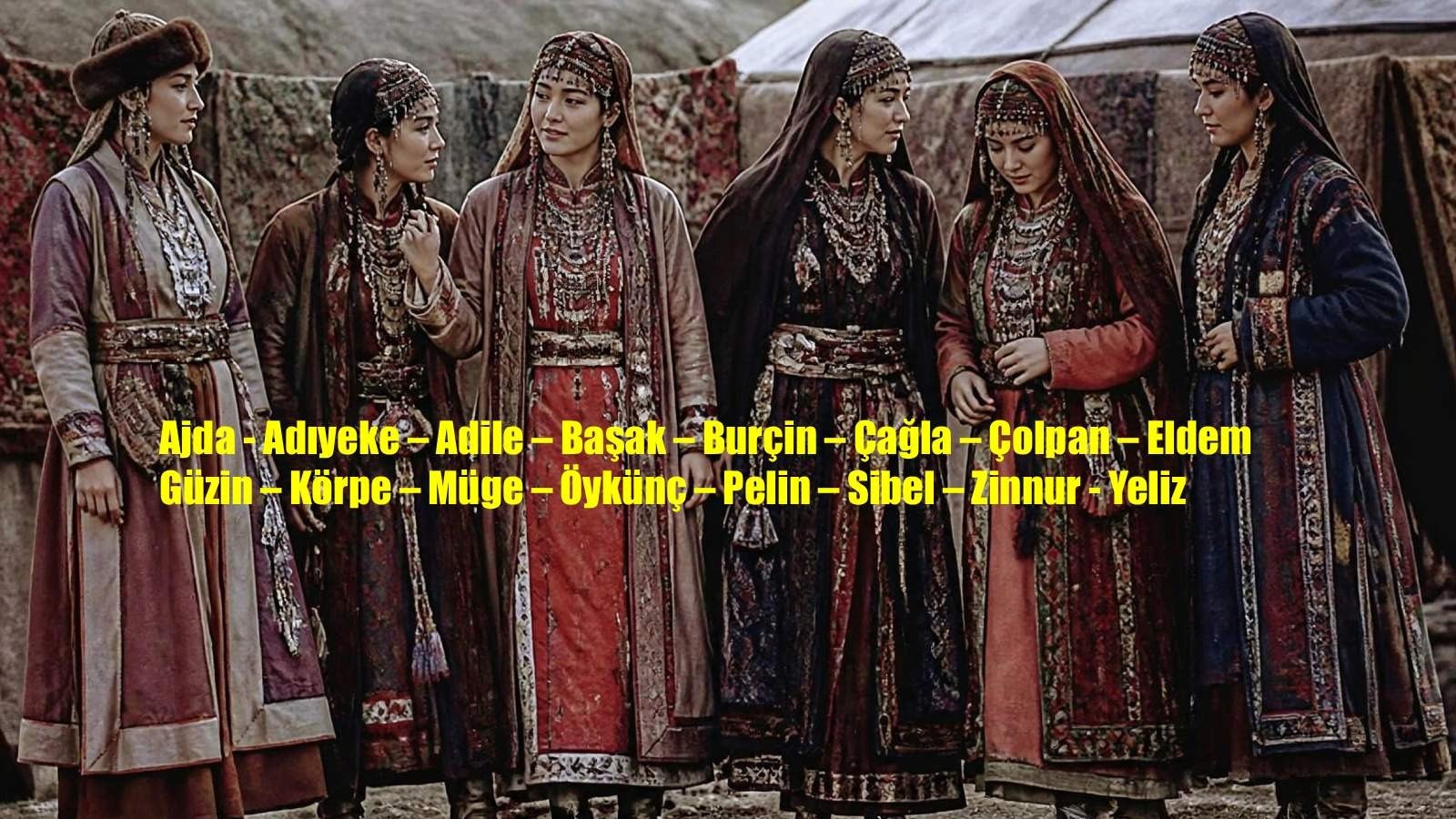 Eski Türklerde kadın adları