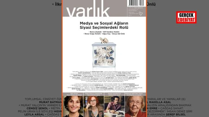 Varlık dergisi Ocak 2024 sayısı çıktı 