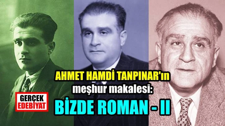 Bizde roman II / Ahmet Hamdi Tanpınar