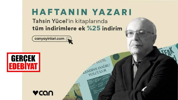 Tahsin Yücel kitaplarına özel indirim