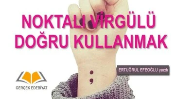 Bu ne çok noktalı virgül!.. / Ertuğrul Efeoğlu