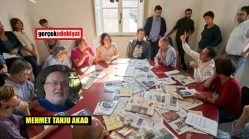 Bir yayın kurulu toplantısı / Mehmet Tanju Akad