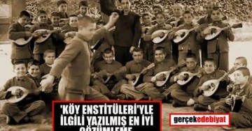 Köy Enstitüleri ve inceyazın / Günay Güner