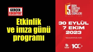 5. Bandırma Kitap Günleri yarın başlıyor 