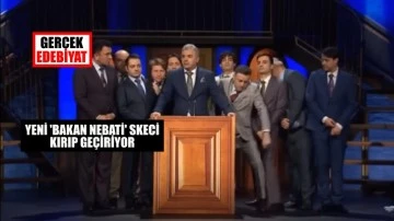 'Bakan Nebati' skeci izlenme rekoru kırıyor