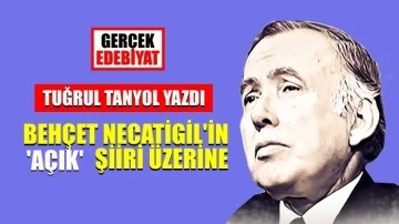 Behçet Necatigil’in 'Açık' şiiri üzerine dağınık düşünceler / Tuğrul Tanyol
