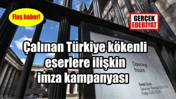British Museum'dan çalınan Anadolu kökenli eserlere ilişkin imza kampanyası açıldı