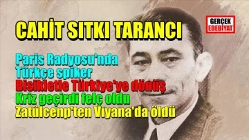 Cahit Sıtkı Tarancı’yı anıyoruz