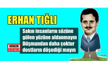 Dost - arkadaş dizeler / Erhan Tığlı
