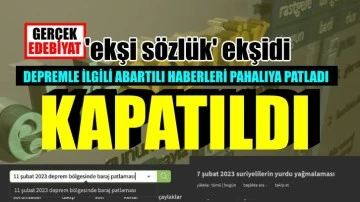 'ekşi sözlük' gerçekten ekşidi!