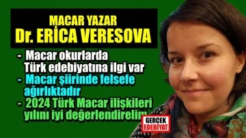 Erika Veresovayla edebiyatlarımız üzerine konuşma