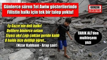 Filistinliler barışçıl yöntemleri de denemişlerdi! / Tarık Ali