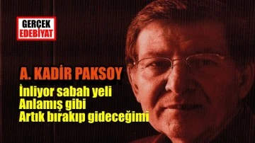 Göç hazırlığı / A. Kadir Paksoy