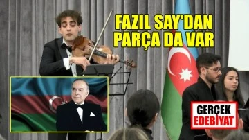 Haydar Aliyev'in 100. yaşı İstanbul'da keman ve piyano konseriyle kutlandı