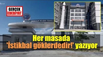 İlk 'havacılık ve uzay lisesi' o ilimizde açıldı