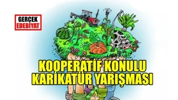 Kooperatif konulu karikatür yarışması