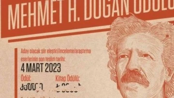 Mehmet H. Doğan Ödülü'nü kazanan belli oldu