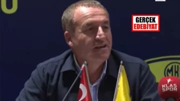 MKE Ankaragücü başkanından Marks'tan alıntılı konuşma