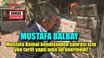 Mustafa Balbay: Özgür Özel 'tavşan aday'!