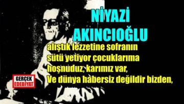 Mutluca şiir / Niyazi Akıncıoğlu