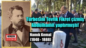 Namık Kemal mezarı başında anıldı