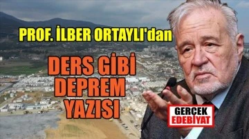 Prof. Dr. İlber Ortaylı: İnşaat sektörünü haydut insanlar doldurdu