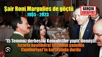 Roni Margulies şairler diyarına göçtü